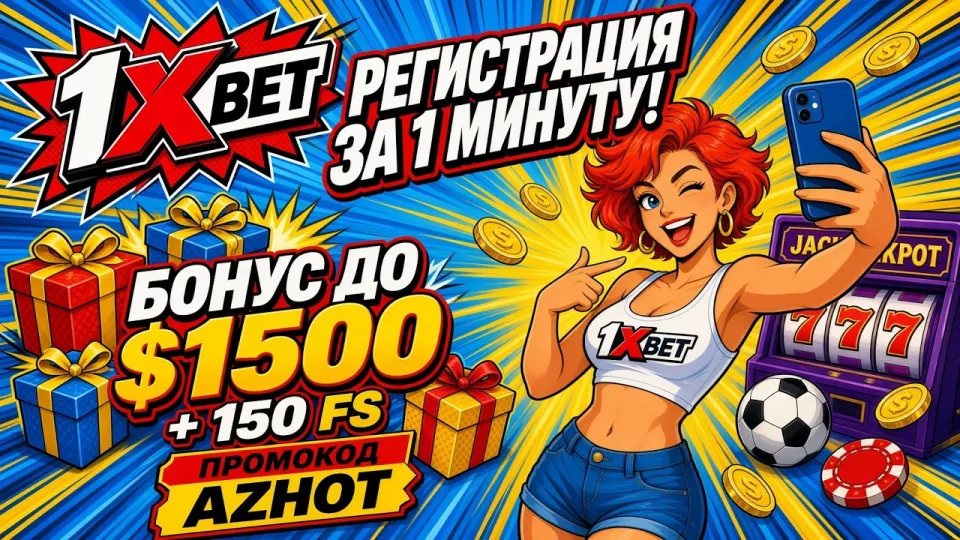 1xBet бонус для новых игроков: где ввести промокод 1хбет и не ошибиться